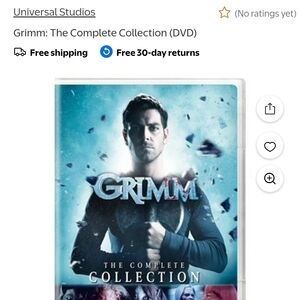 Grimm: The Complete Collection DVD by Universal - Blue